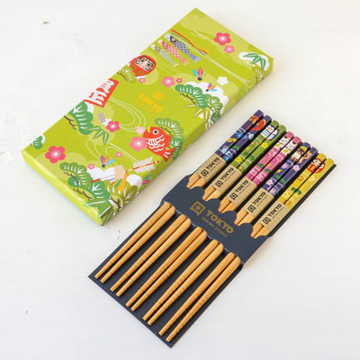 Chopstick Gift Set - Spring Green