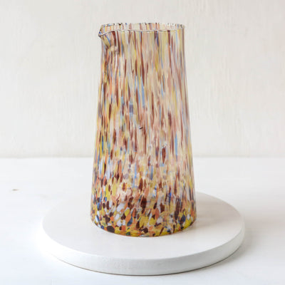 Speckled Glass Jug - Multi