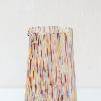 Speckled Glass Jug - Multi
