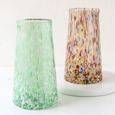 Speckled Glass Jug - Multi
