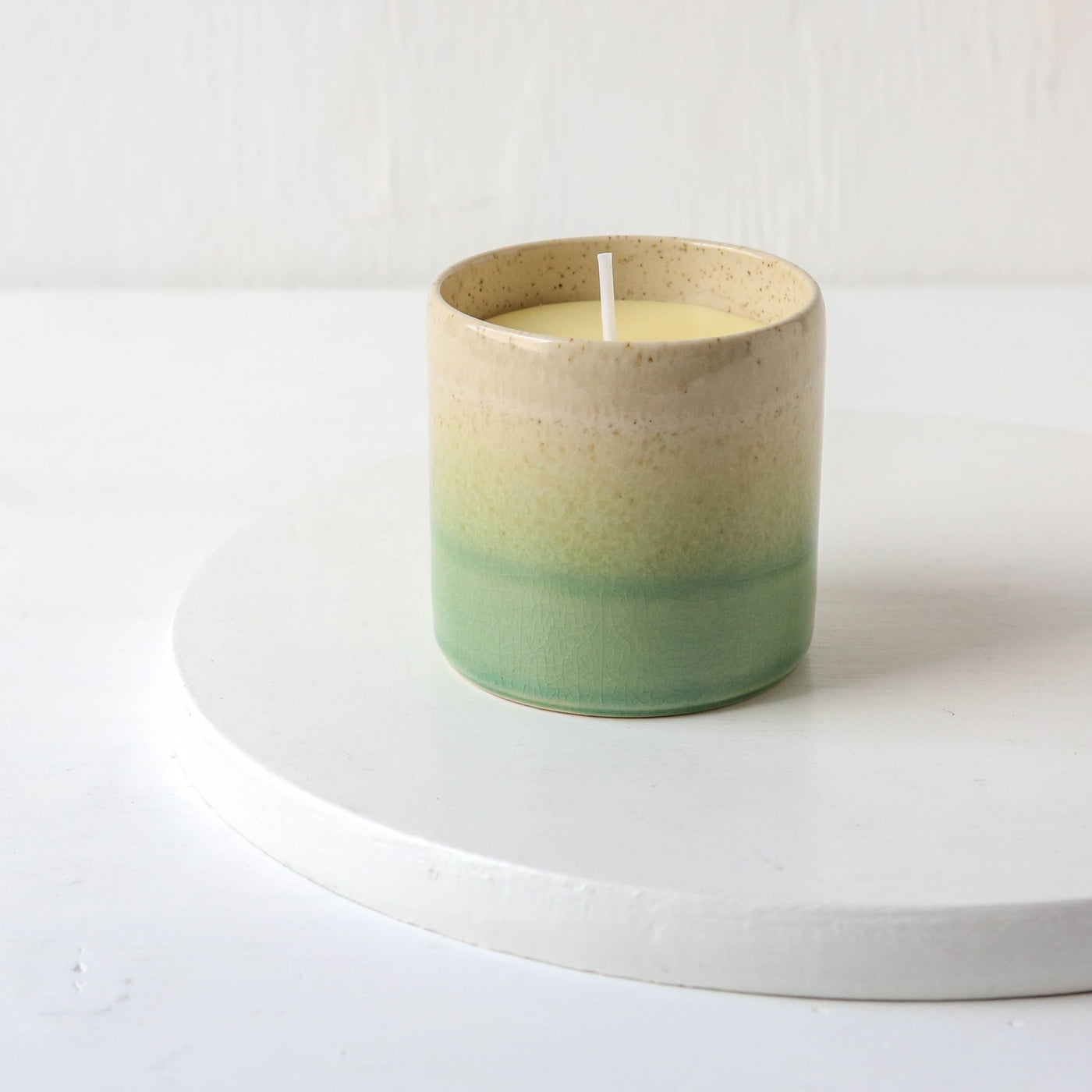 NEW! St. Eval Scented Glazed Candle Pot