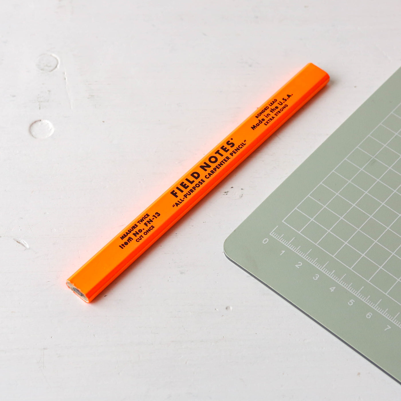 Field Notes - Carpenter Pencil in Fluorescent Orange