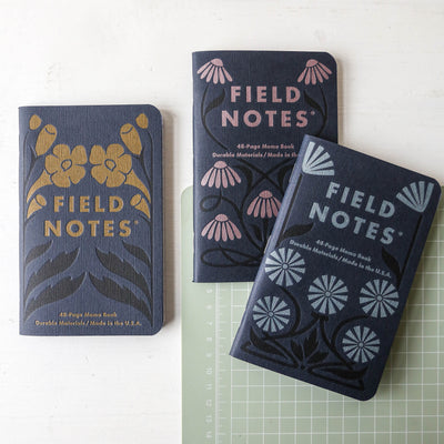 Field Notes 3-Pack - 'Fall Flowers'