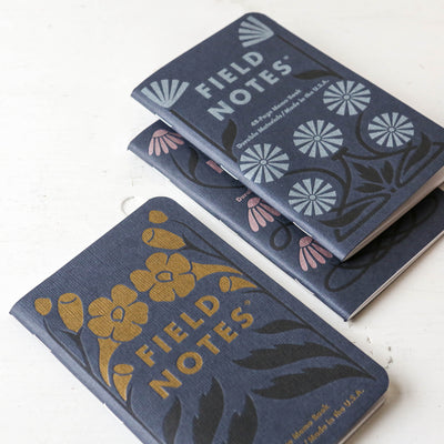 Field Notes 3-Pack - 'Fall Flowers'
