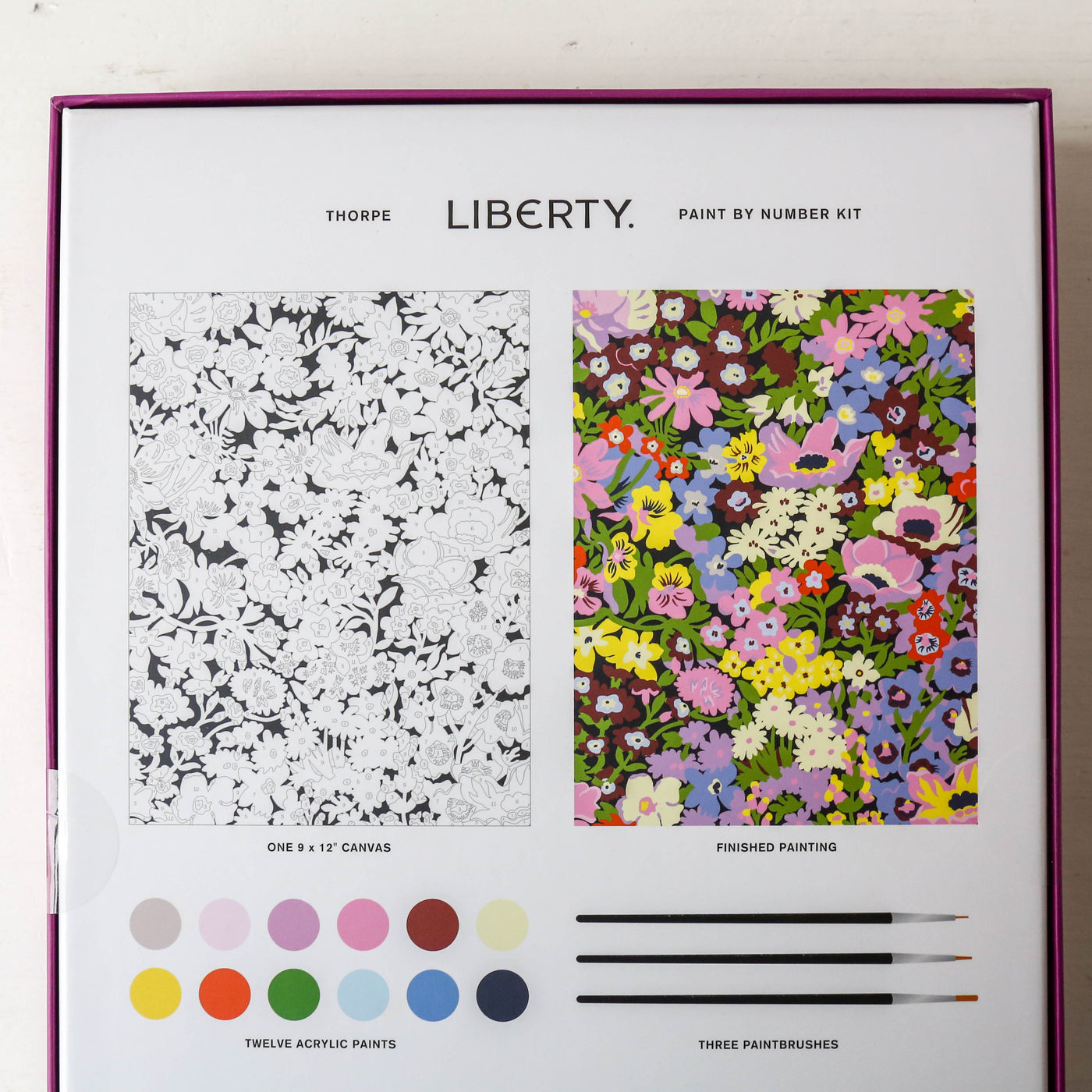 Liberty Paint By Number Kit - Thorpe