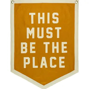 This Must Be The Place Camp Flag