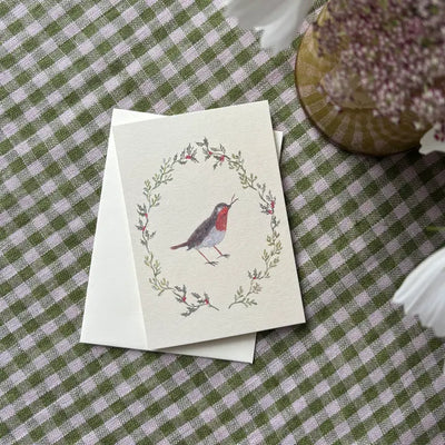 Christmas Robin Mini Card