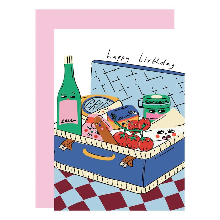 Birthday Picnic Birthday Card