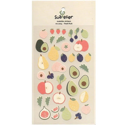 Fresh Fruit Stickers - 1074 By Suatelier