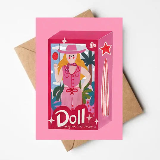 Barbie Greetings Card