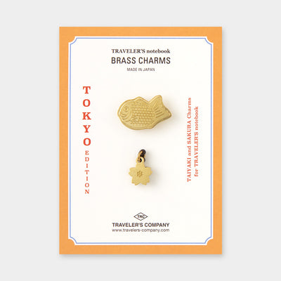 TRAVELER’S Notebook Brass Charm TOKYO EDITION
