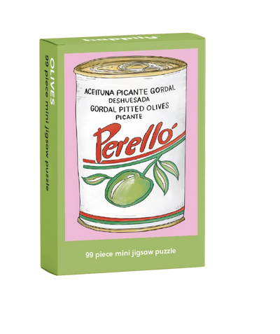 Mini 99 Piece Jigsaw Puzzle - Olives