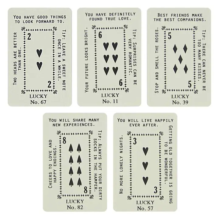 Newlyweds Fortune Card