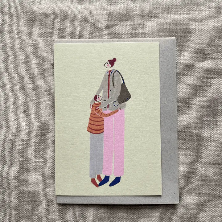 A Mothers Hug Mini Card