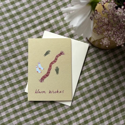 Warm Wishes Christmas Mini Card