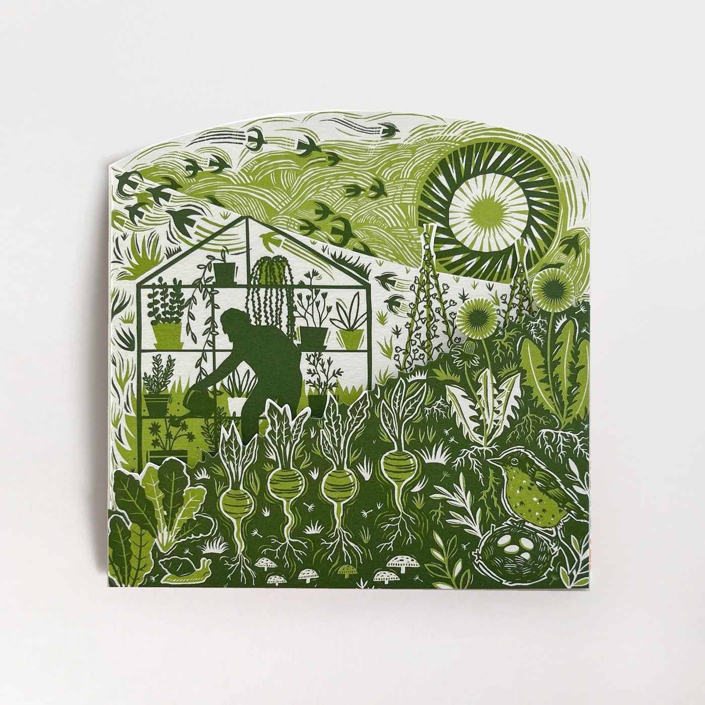Allotment Concertina Card