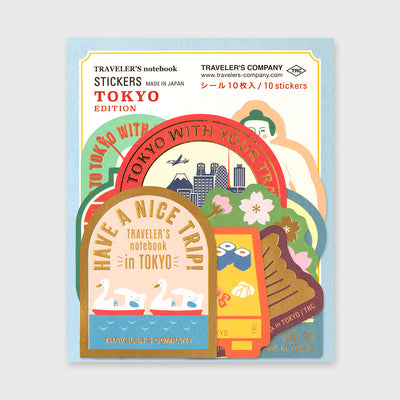 TRAVELER'S Notebook Sticker Set TOKYO EDITION
