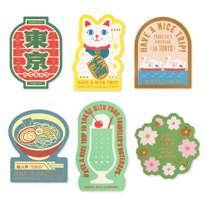 TRAVELER'S Notebook Sticker Set TOKYO EDITION