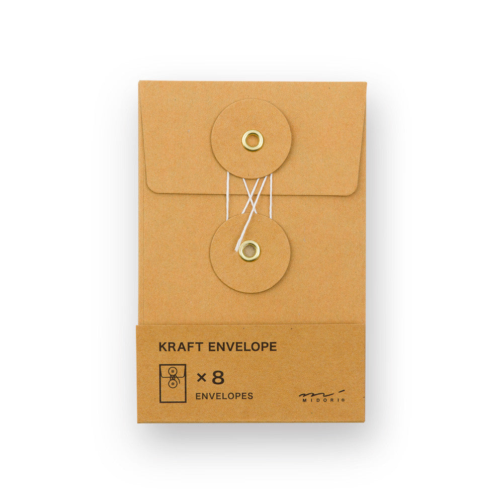 Traveler's Company Kraft Envelopes - Orange