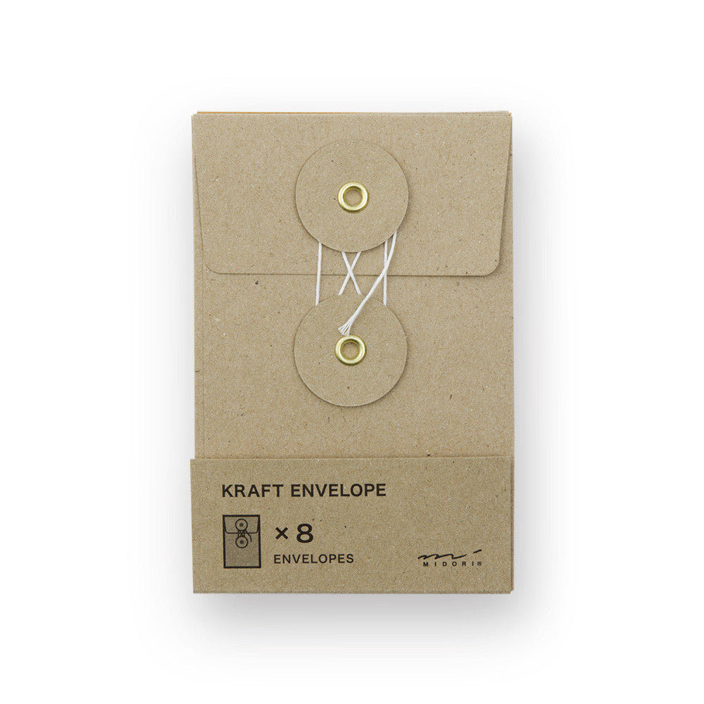 TRAVELER'S Company Kraft Envelopes - Brown