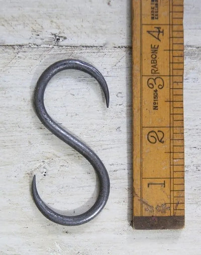 Hand Forged Butcher's 'S' Hook - 85mm