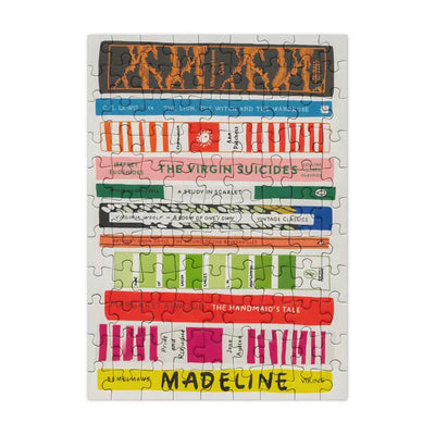 Mini 99 Piece Jigsaw Puzzle - Classic Books