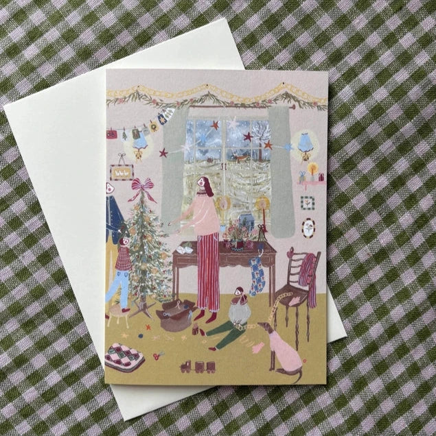 The Magic of Christmas Greetings Card