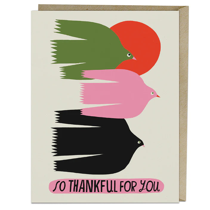 So Thankful for You Card