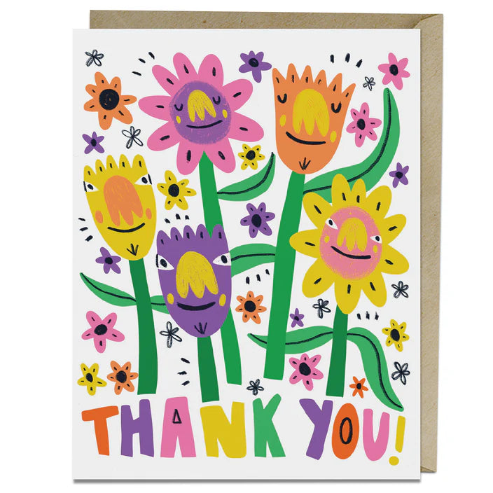 Thank You Flowers Card