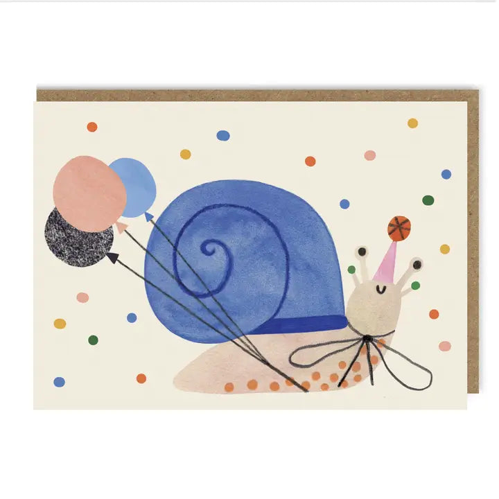 Party Snail Card