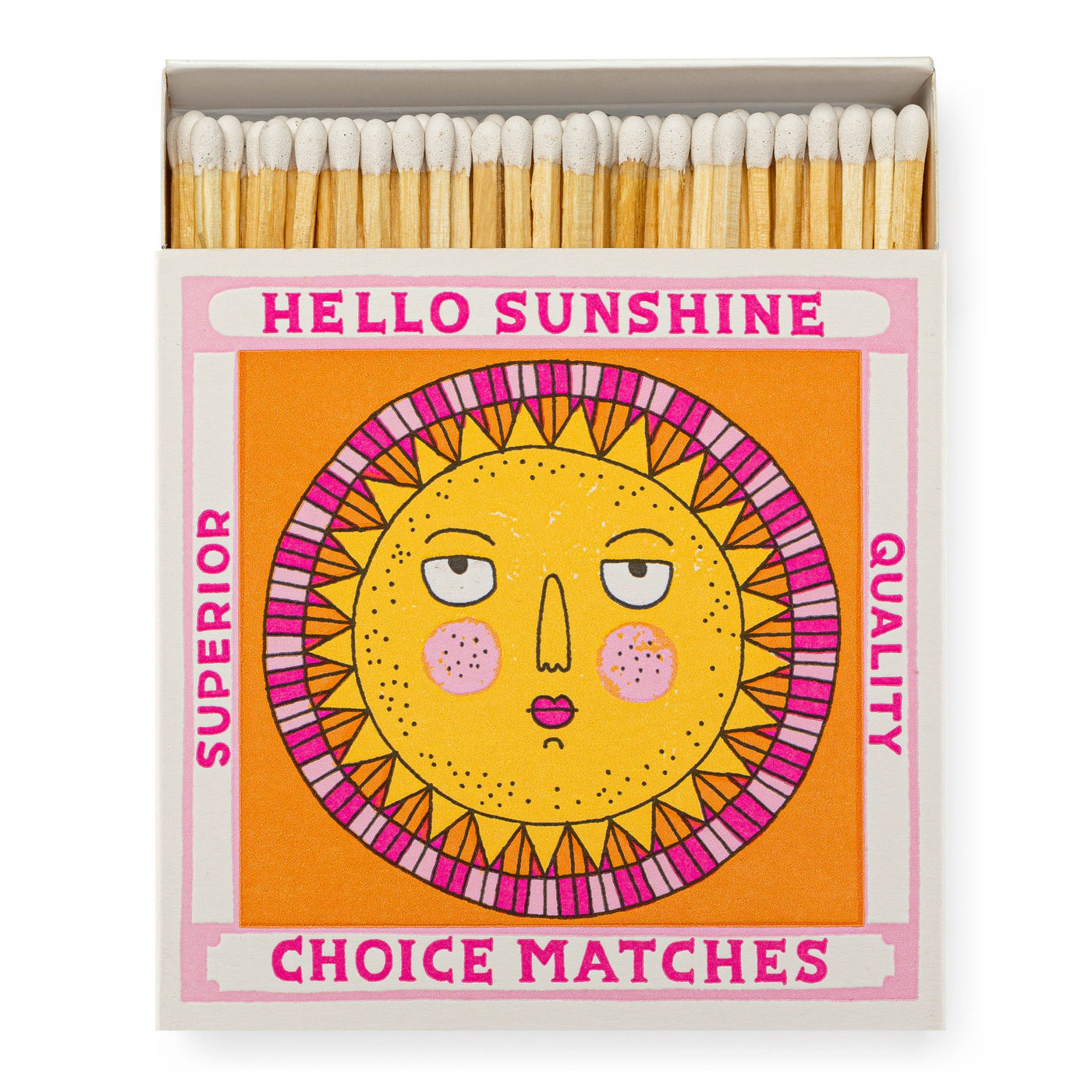 'Hello Sunshine' Luxury Boxed Matches