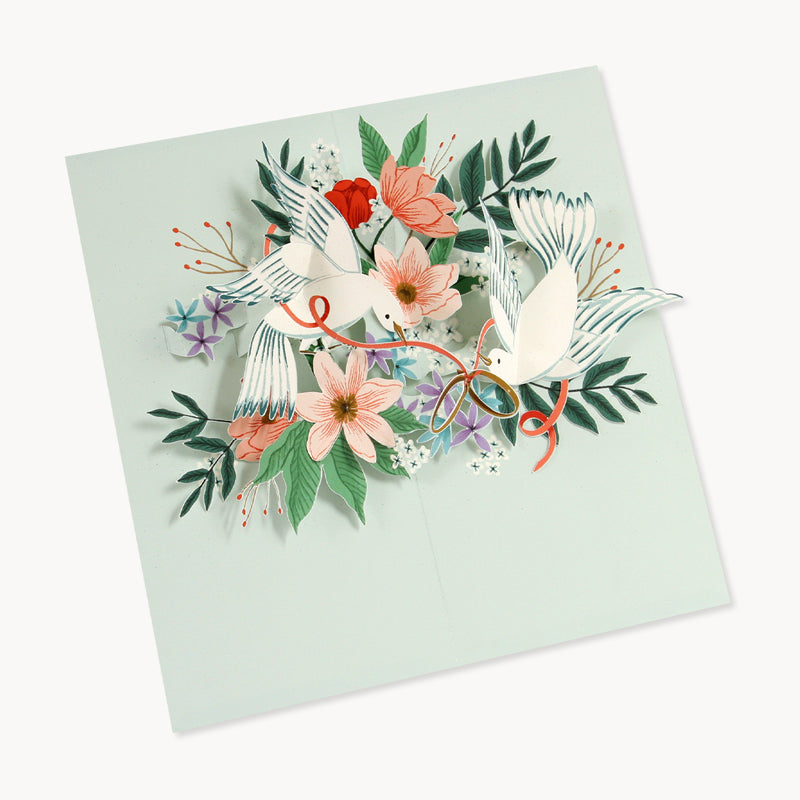 Love Birds Pop-Up Card