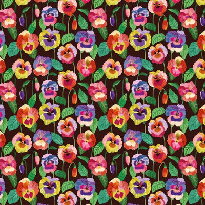 Pansies Wrapping Paper by Brie Harrison