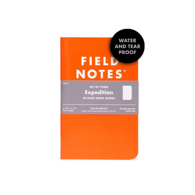 Field Notes 3-Pack - Expedition