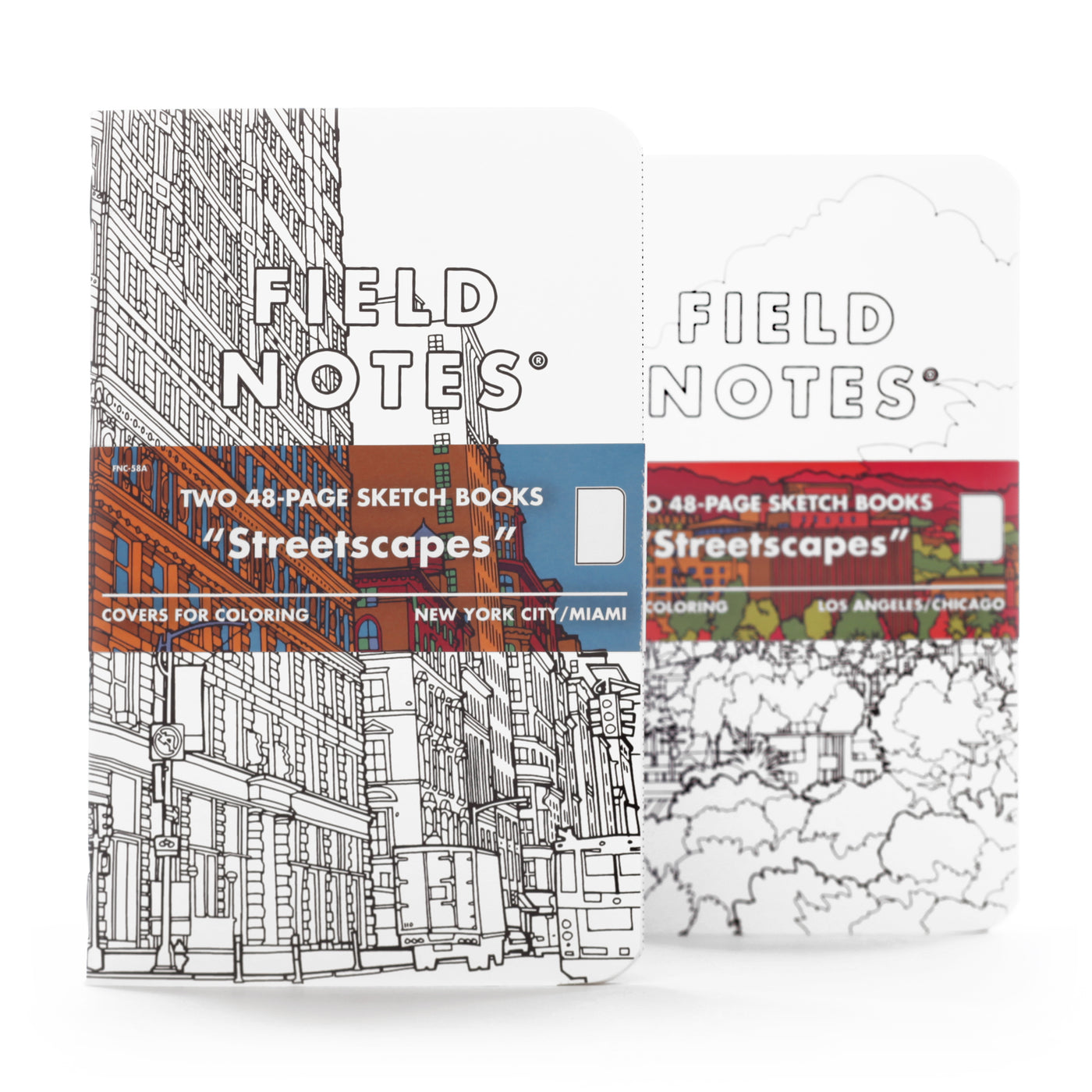 Field Notes Sketch Book 2-Pack - Streetscapes