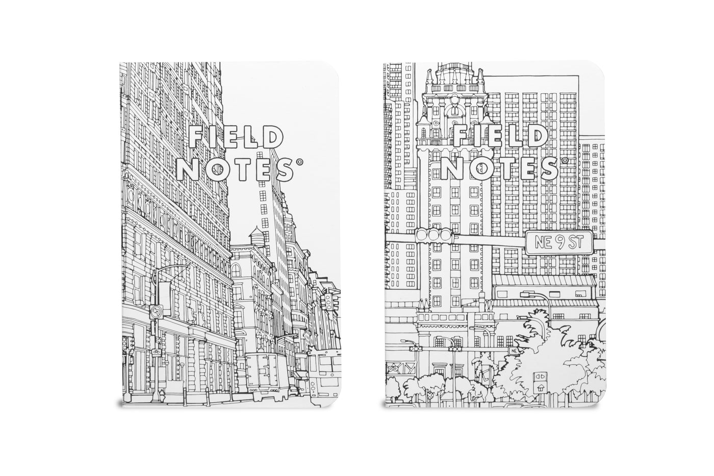 Field Notes Sketch Book 2-Pack - Streetscapes