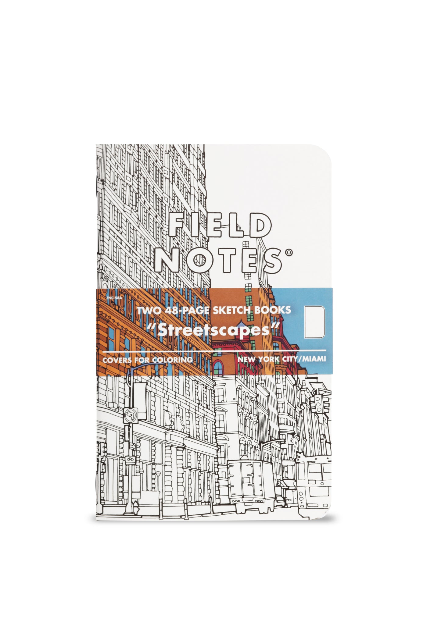 Field Notes Sketch Book 2-Pack - Streetscapes