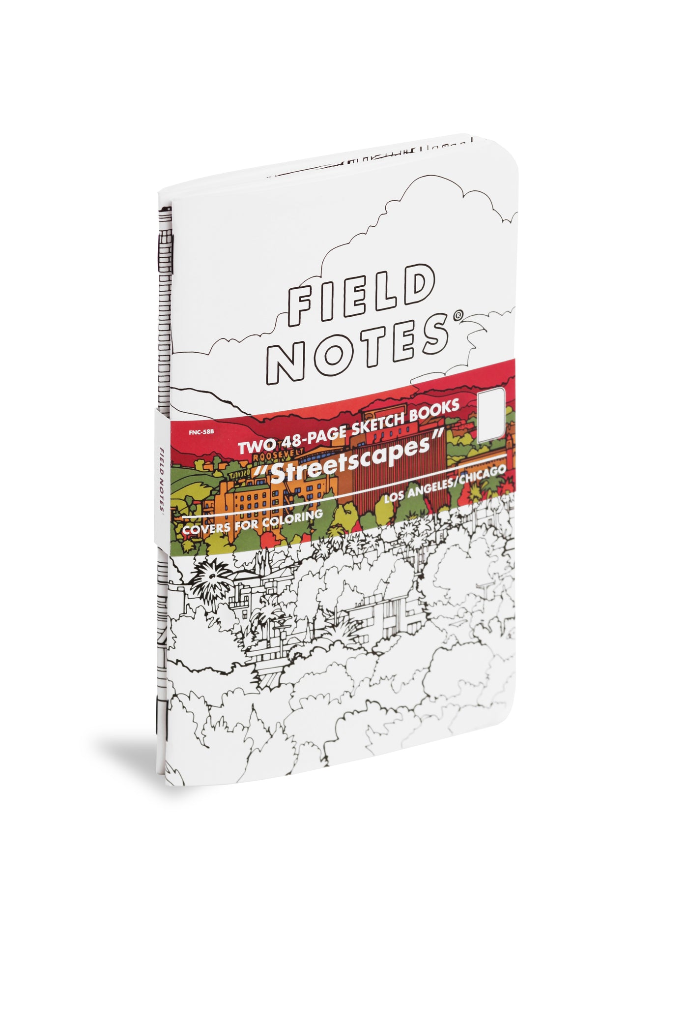 Field Notes Sketch Book 2-Pack - Streetscapes