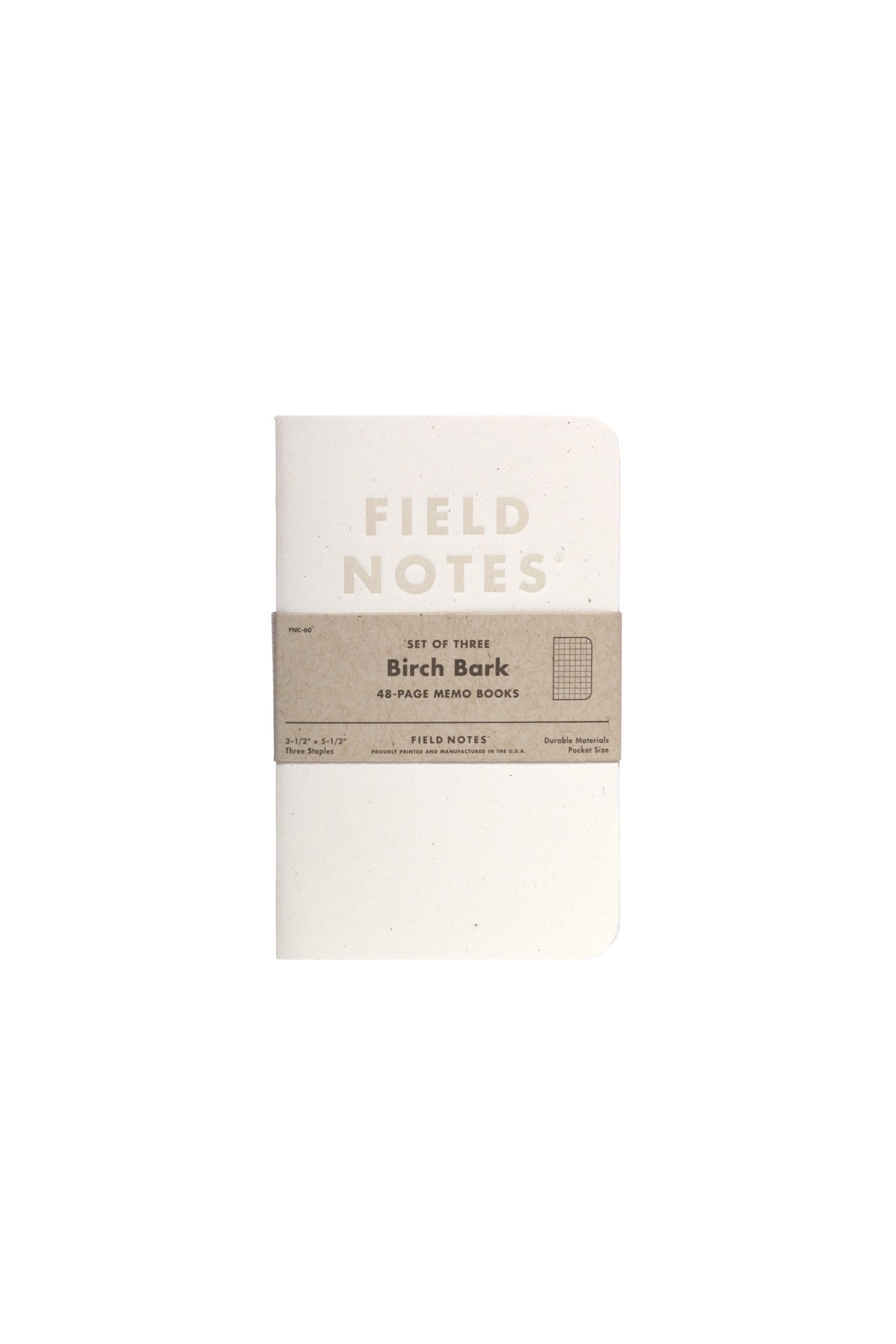 Field Notes 3-Pack - Birch Bark