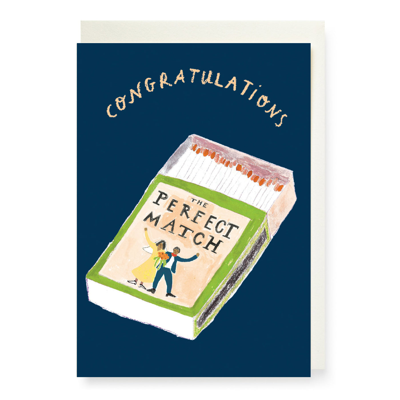 Perfect Match Congratulations Card