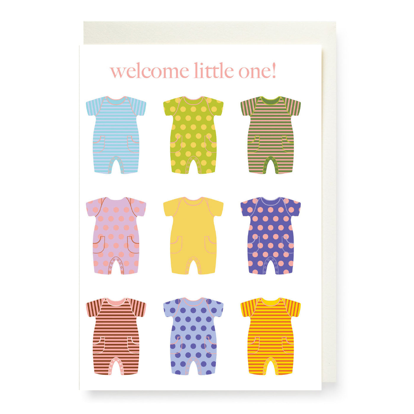 Babygros New Baby Card