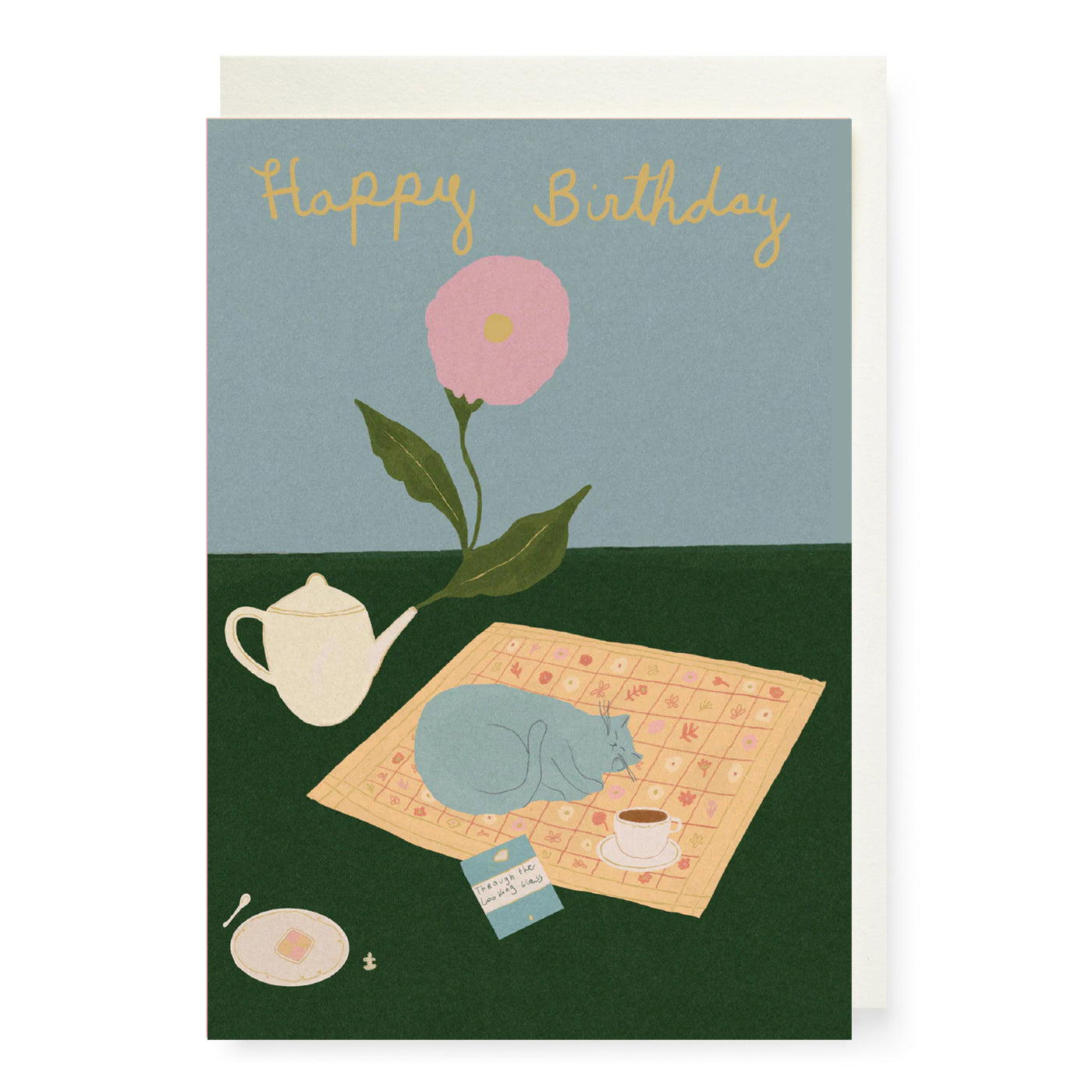 Cat Nap Birthday Card