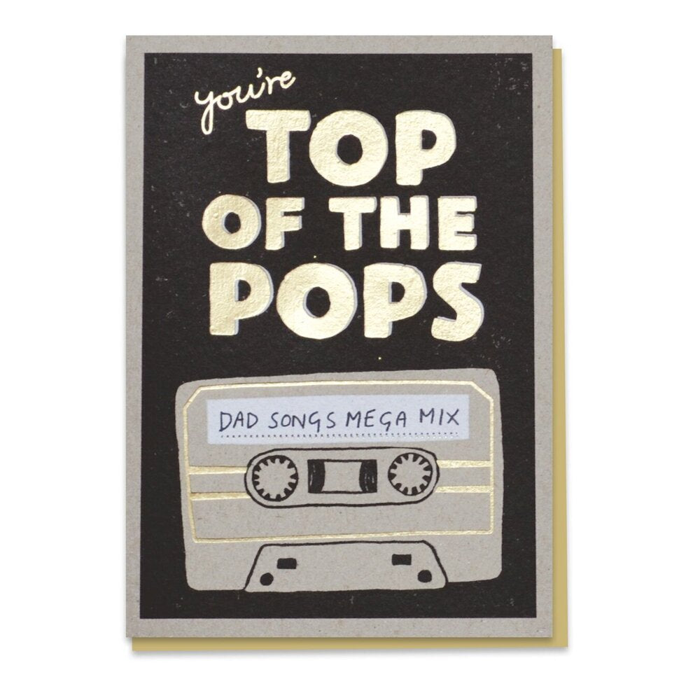 Top of the Pops Father's Day Card