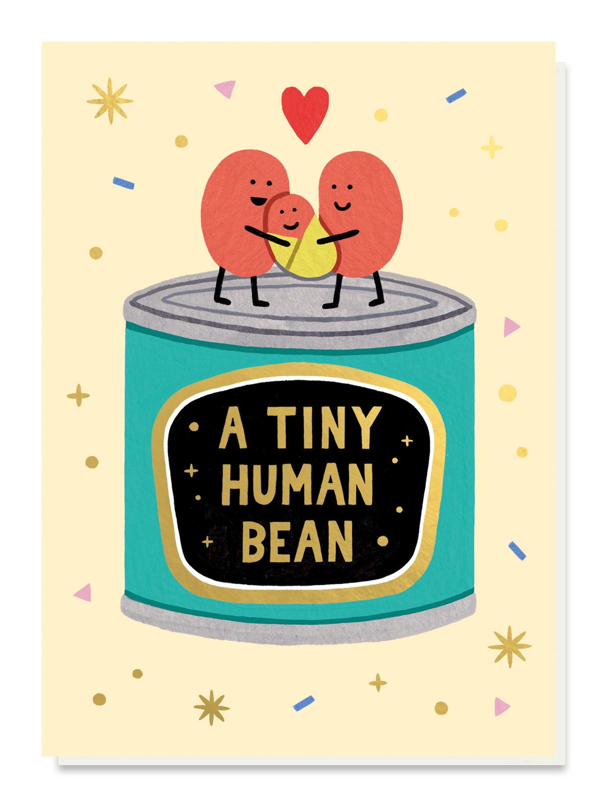 Baby Bean Card