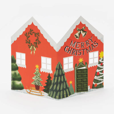Christmas House Card