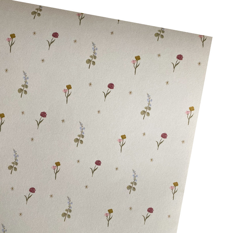 Fresh Blooms Wrapping Paper by Harriet Watson