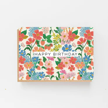 Summer Cream Happy Birthday Card