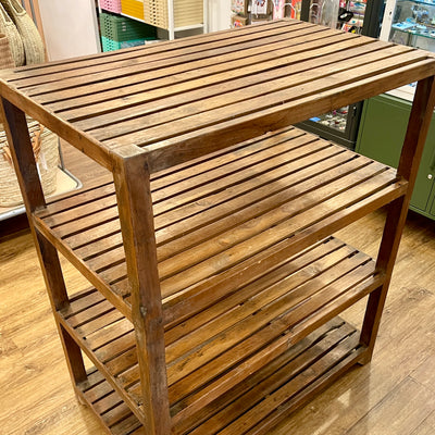 Deep Slatted Shelf Unit - LOCAL PICKUP/LOCAL DELIVERY