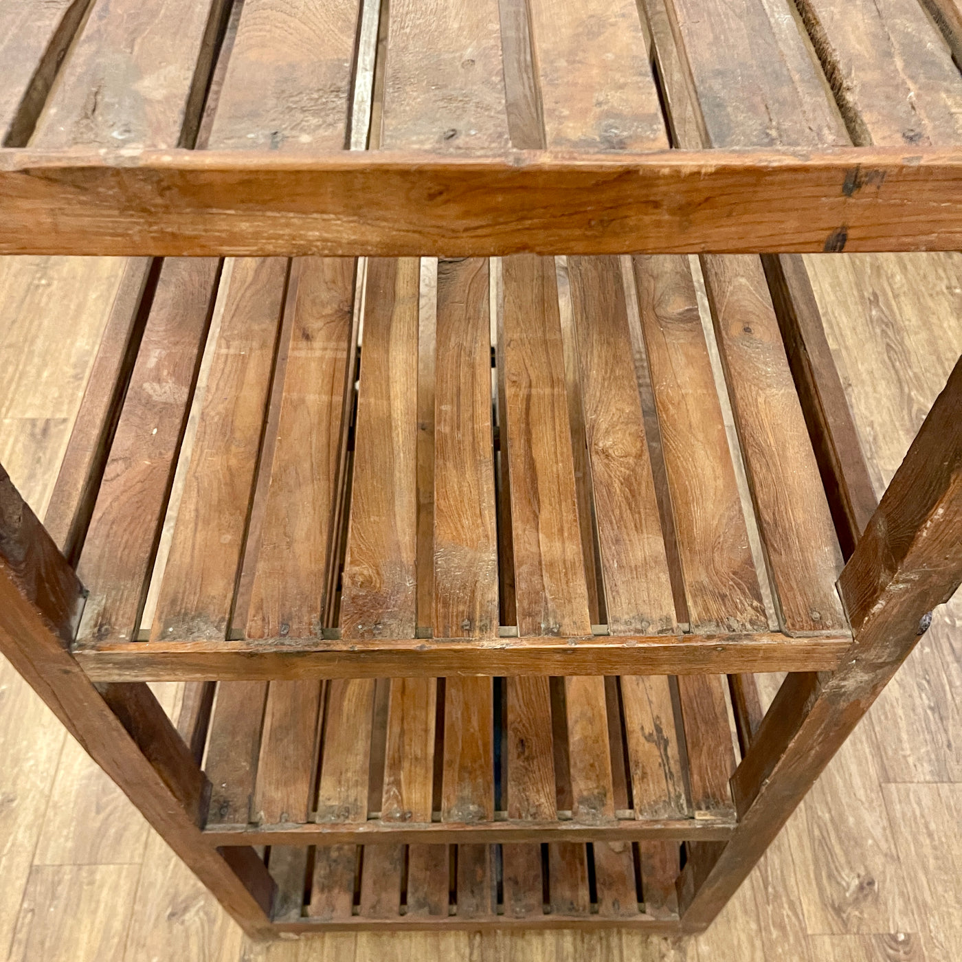 Deep Slatted Shelf Unit - LOCAL PICKUP/LOCAL DELIVERY
