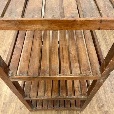 Deep Slatted Shelf Unit - LOCAL PICKUP/LOCAL DELIVERY